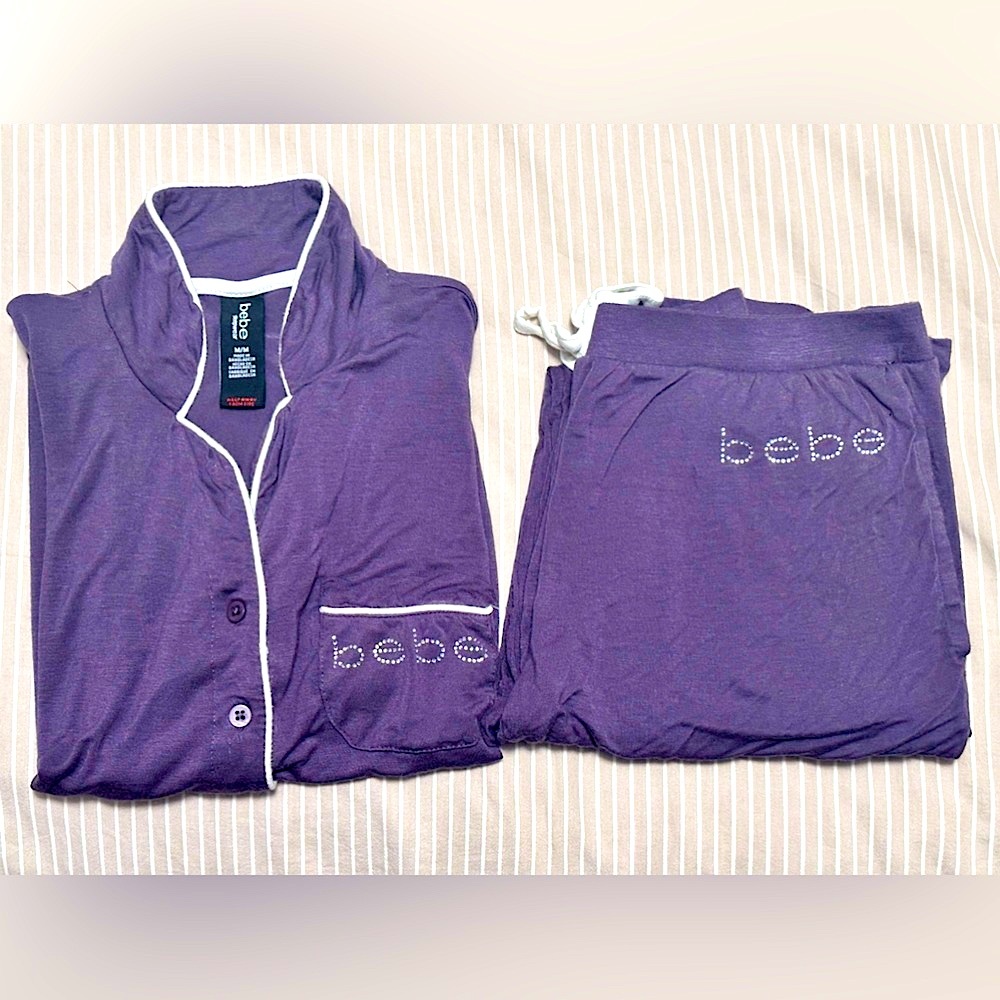 Bebe Pajama Pants Set